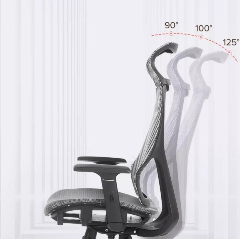 Ghế Ergonomic tựa đầu lớn xoay 360 độ WY7122 11