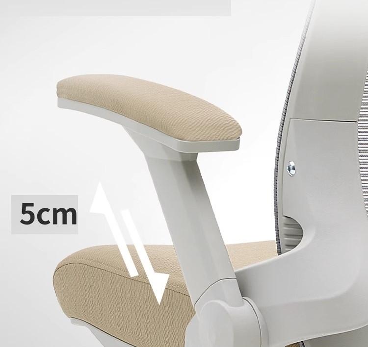 Ghế Ergonomic tựa tay gấp 90 độ cao cấp FG798 13