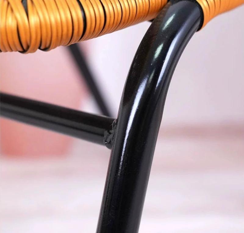 Ghế giả mây đan cafe ngoài trời JG6774 9