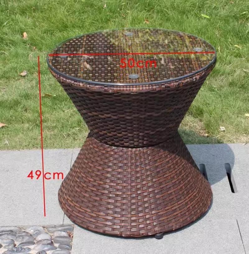 Ghế giả mây sân vườn ngoài trời sáng tạo AB2238 18