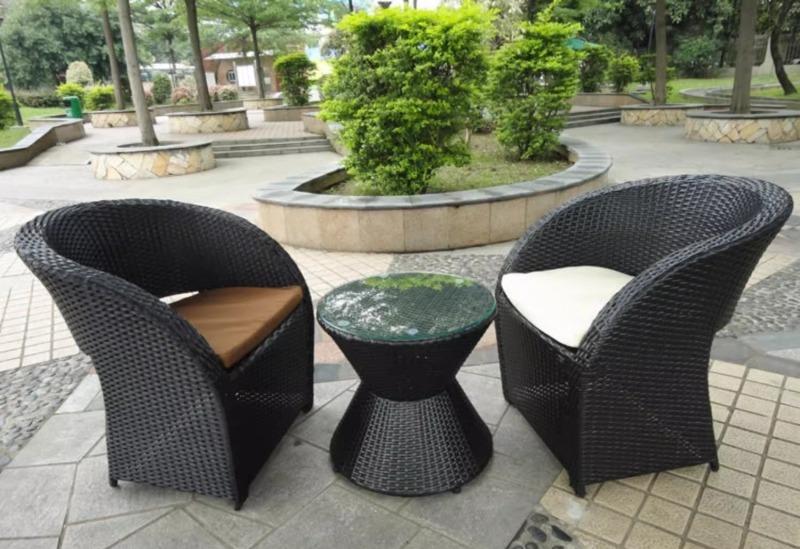 Ghế giả mây sân vườn ngoài trời sáng tạo AB2238 9