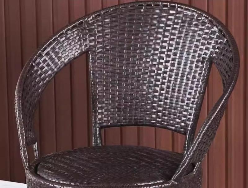 Ghế giả mây đệm xoay 360 độc đáo QH4171 11