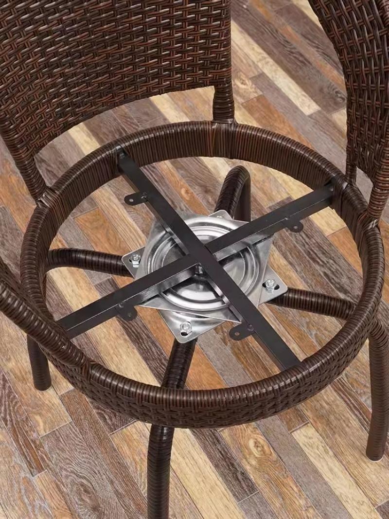 Ghế giả mây đệm xoay 360 độc đáo QH4171 9