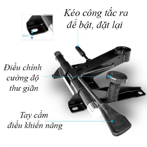 Ghế giám đốc xoay tựa lưng bọc da thú SB6549 12