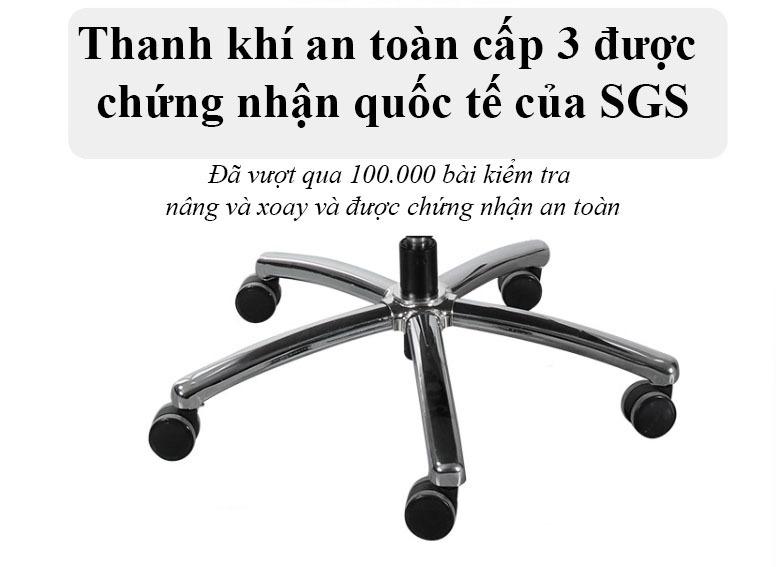 Ghế giám đốc xoay tựa lưng bọc da thú SB6549 14