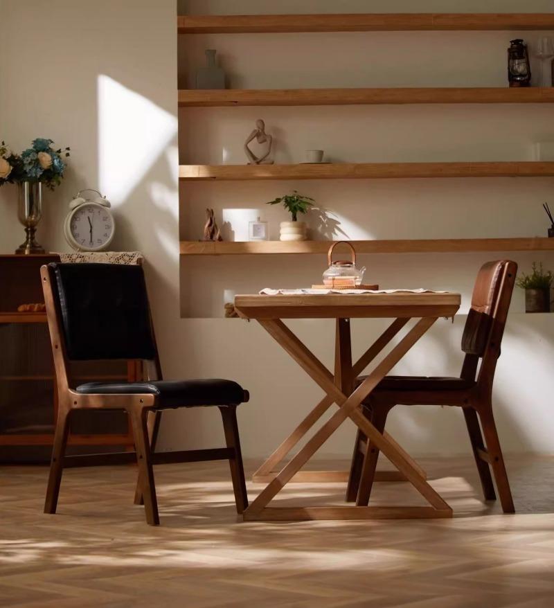 Ghế gỗ nguyên khối hiện đại phong cách Bắc Âu FC8186 5