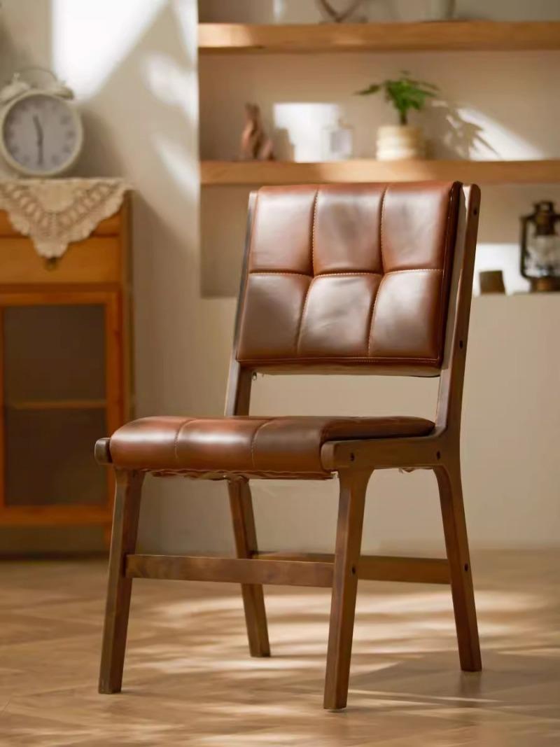 Ghế gỗ nguyên khối hiện đại phong cách Bắc Âu FC8186 11