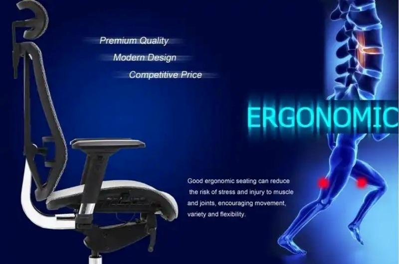 Ghế lãnh đạo Ergonomic nâng hạ hiện đại T086AM 8