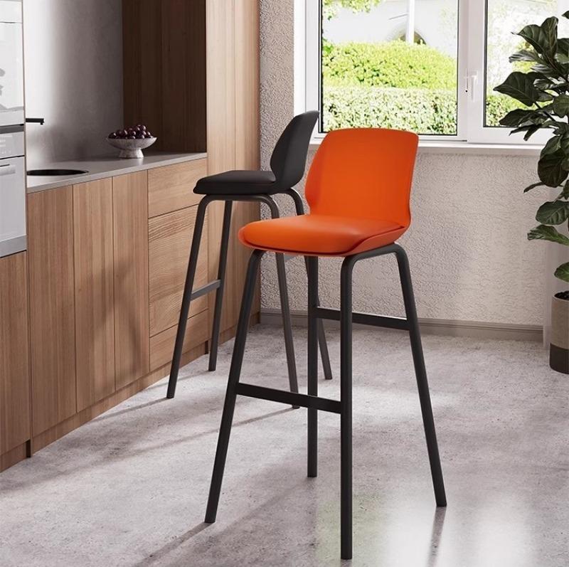 Ghế quầy bar tựa lưng đệm ngồi cao cấp TB375 6 Ghế quầy bar tựa lưng đệm ngồi cao cấp TB375 9