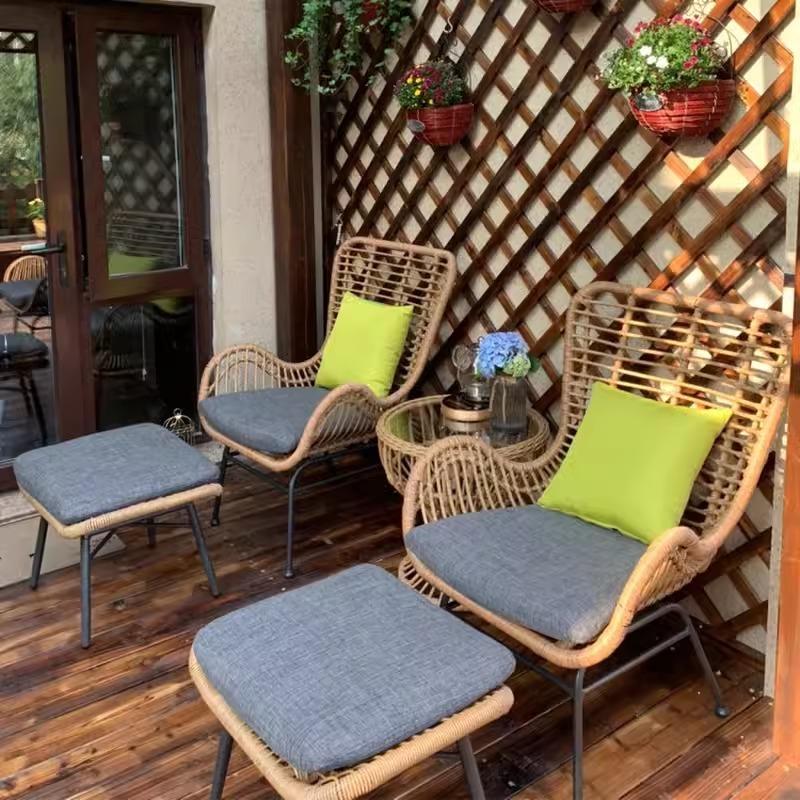 Ghế sofa ban công bàn trà thư giãn WR1318 2 Ghế sofa ban công bàn trà thư giãn WR1318 5