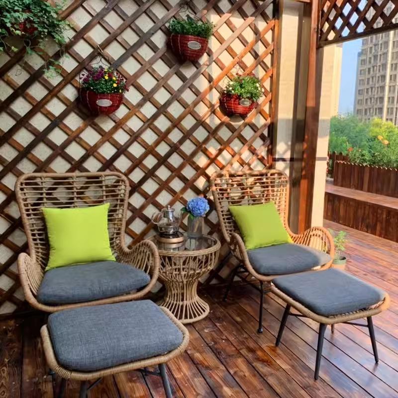 Ghế sofa ban công bàn trà thư giãn WR1318 3 Ghế sofa ban công bàn trà thư giãn WR1318 6