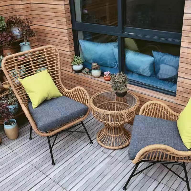 Ghế sofa ban công bàn trà thư giãn WR1318 5 Ghế sofa ban công bàn trà thư giãn WR1318 8