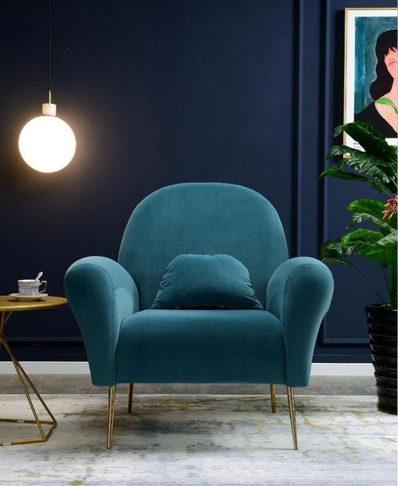 Ghế sofa đơn phòng khách kiểu Ý nhiều màu FT2031 10