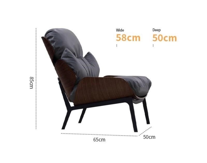 Ghế sofa đơn thư giãn khung gỗ sang trọng LXY719 15