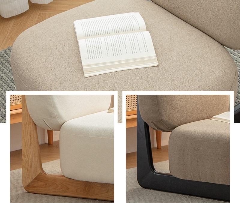 Ghế sofa lười thư giãn khung gỗ tự nhiên FT3478 17