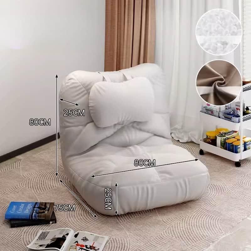 Ghế sofa lười tựa lưng có gối đầu sáng tạo SQ7157 6