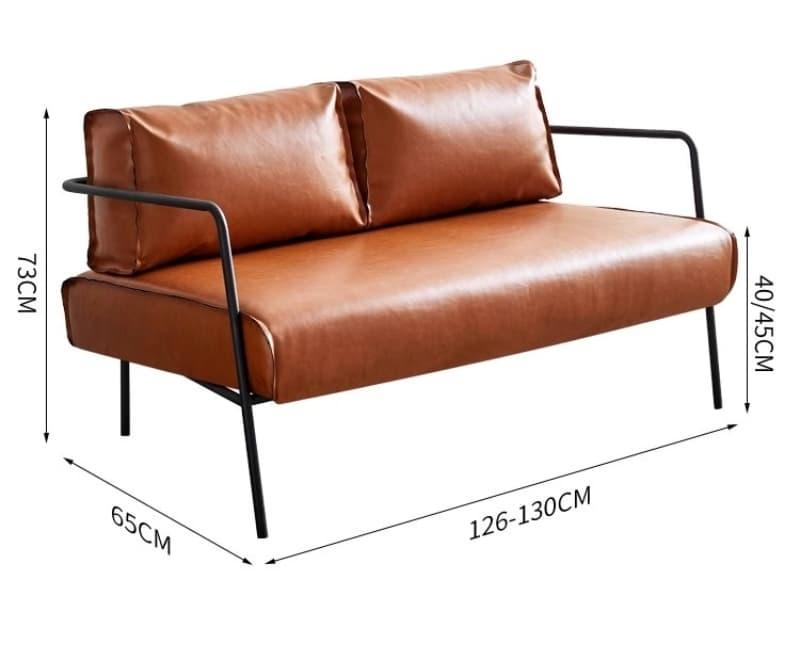 Ghế sofa phòng khách đệm da nhiều màu LXY007 13