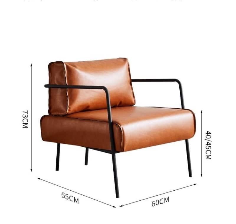 Ghế sofa phòng khách đệm da nhiều màu LXY007 12