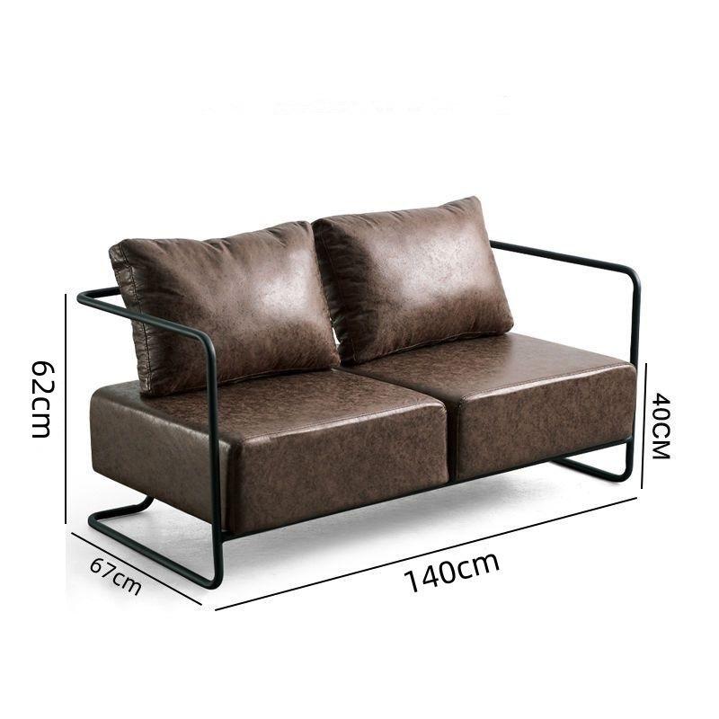 Ghế sofa phòng khách đệm da nhiều màu XC7006 13