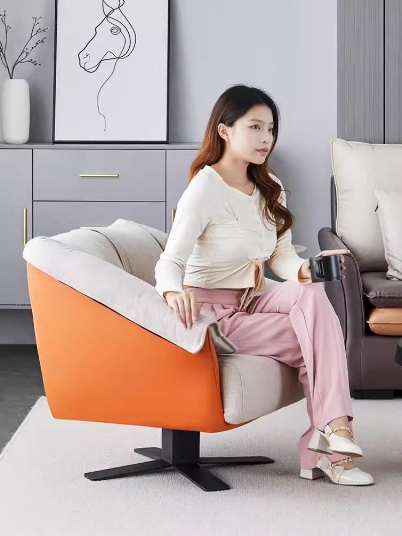 Ghế sofa xoay phòng chờ kiểu dáng độc đáo LXY121 6