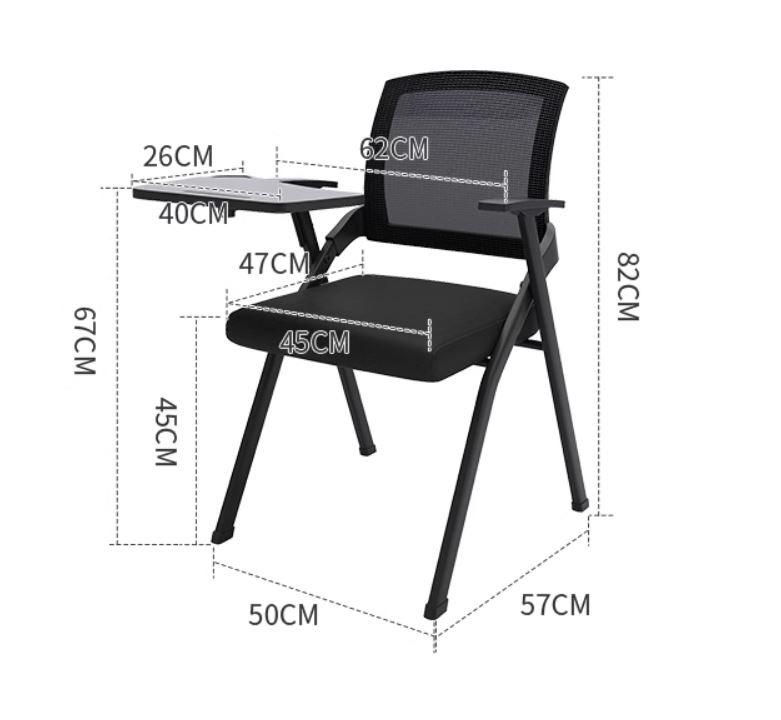 Ghế training đào tạo cao cấp lưng lưới XH6202 13