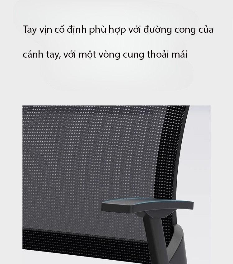 Ghế training đào tạo cao cấp lưng lưới XH6202 10