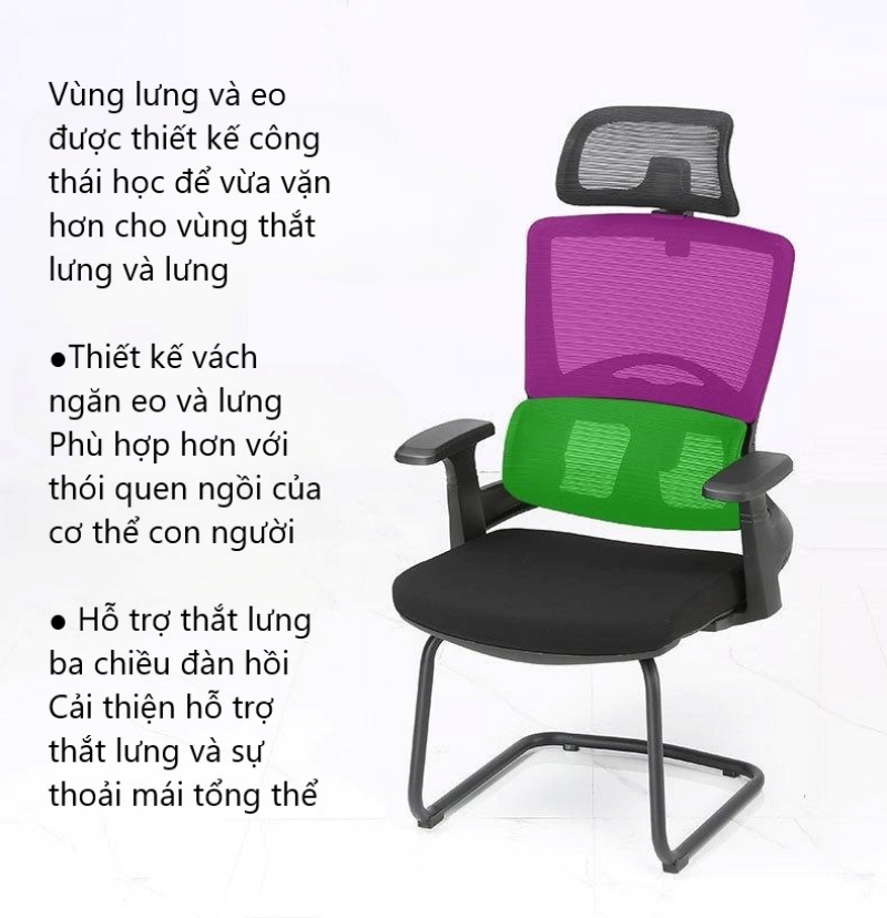 Ghế văn phòng chân quỳ công thái học CY2308 10