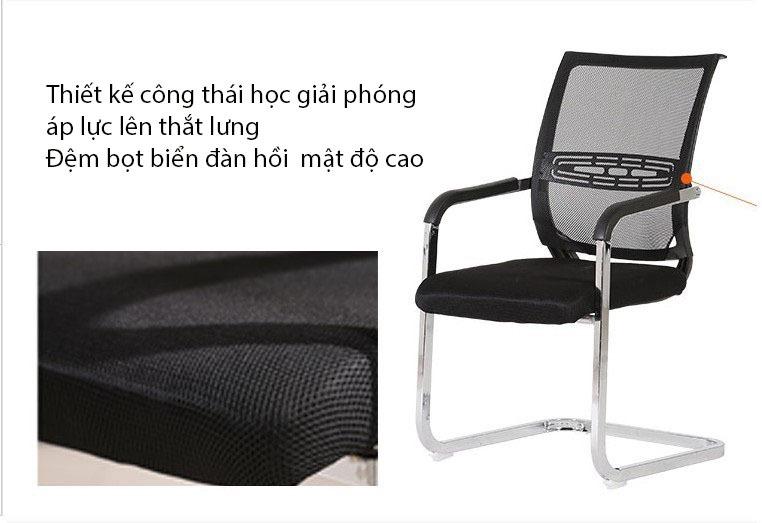 Ghế văn phòng chân quỳ lưng lưới hiện đại HY105 12