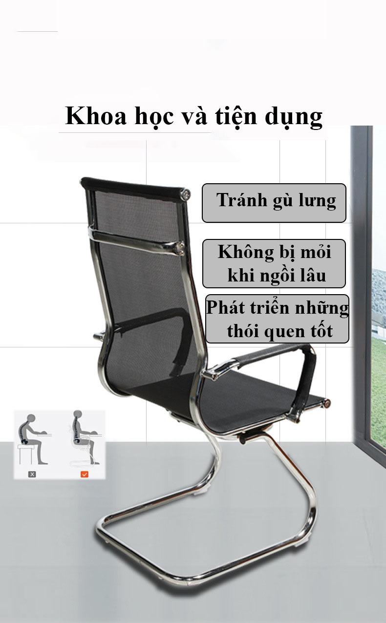 Ghế văn phòng chân quỳ tựa lưng lưới thoáng khí SB6330 10