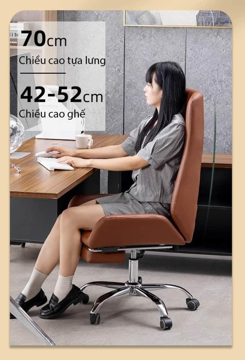 Ghế văn phòng máy tính ngả lưng sang trọng AJ0083 6