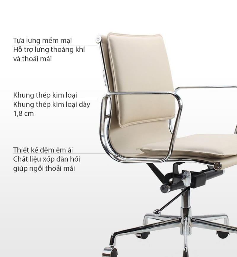 Ghế văn phòng sang trọng bảo vệ thắt lưng HC985B 11