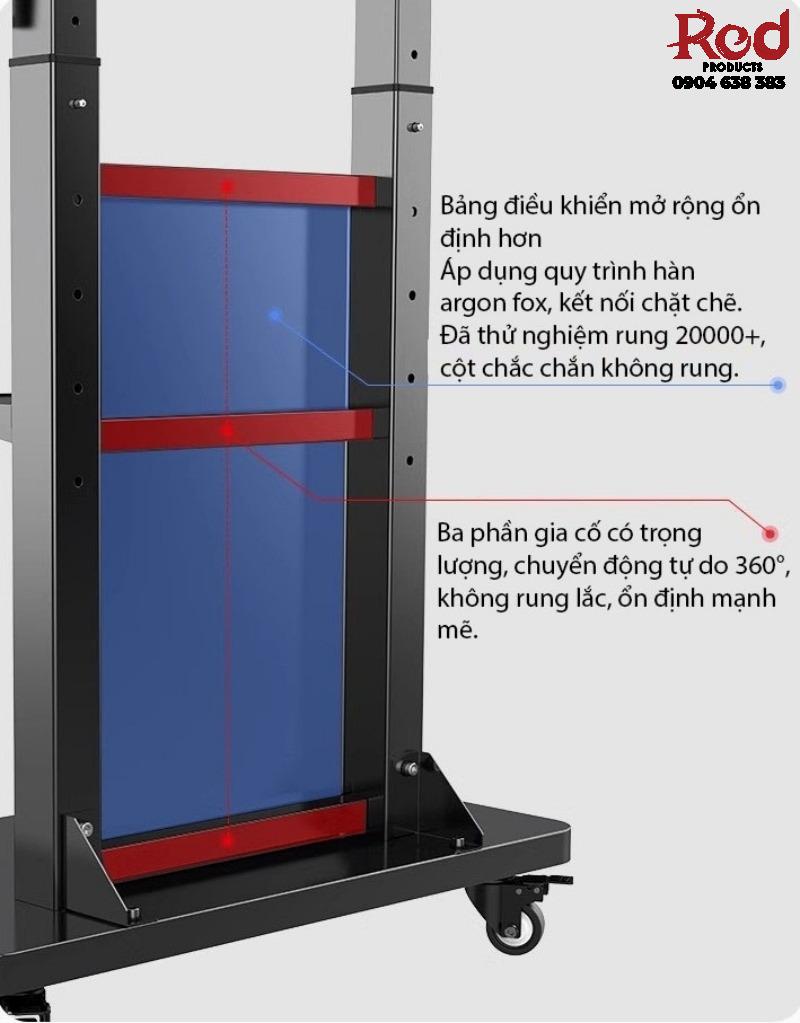 Giá treo TV đứng di động phòng họp hội nghị TC1108 14