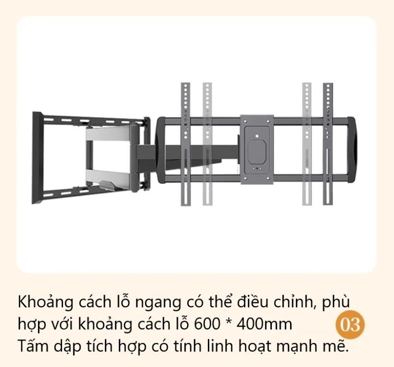 Giá treo tivi đa năng xoay 90 độ HP2082 13