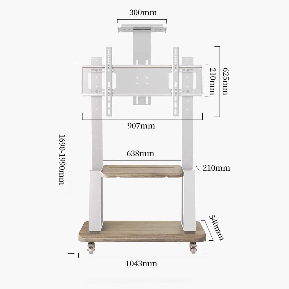 Kệ treo tivi di động hai tầng sang trọng LDP719 13