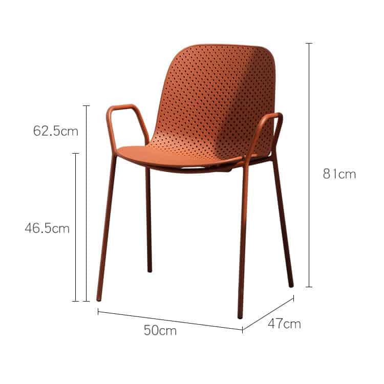 Ghế ăn ngoài trời cao cấp Hollow Chair OWS041 11