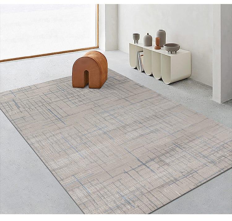 Thảm trải sàn màu xám phong cách Nhật Bản FDC9866 9