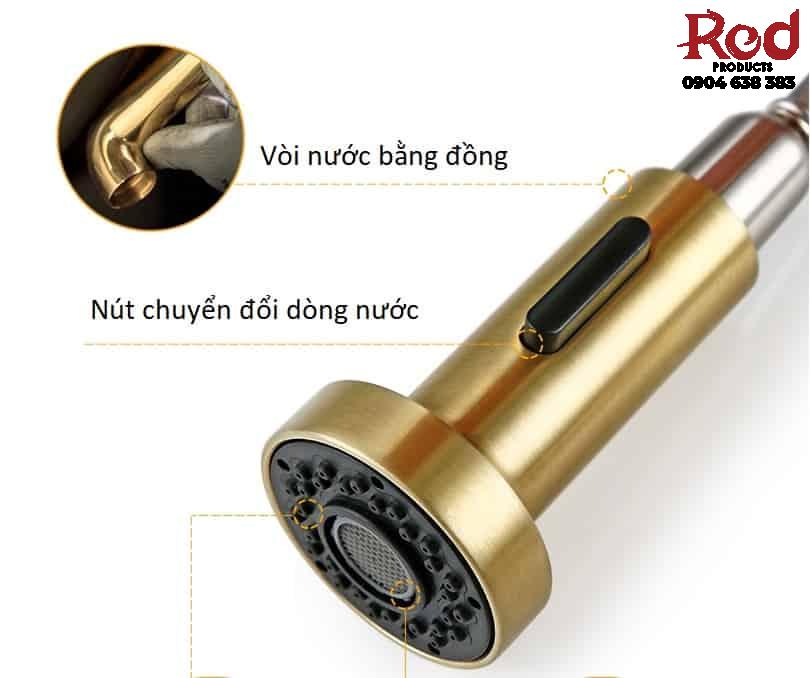 Vòi nước rửa chén cảm ứng đóng mở nước DL2010SGT 4