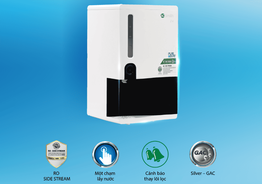 Máy lọc nước đặt bàn RO A.O. Smith Z4 2 Máy lọc nước đặt bàn RO A.O. Smith Z4 4