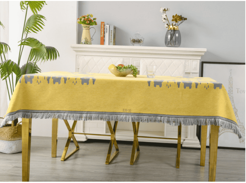 Khăn trải bàn sợt tổng hợp dệt họa tiết STF3668 18