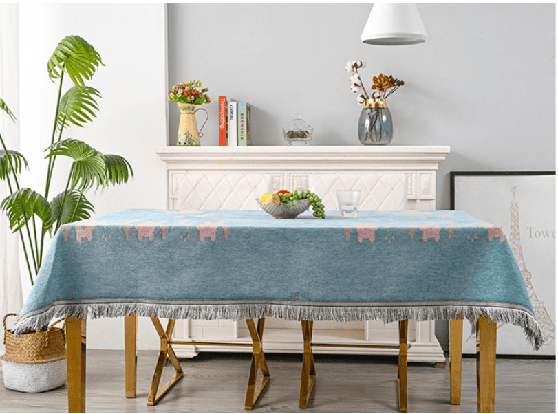 Khăn trải bàn sợt tổng hợp dệt họa tiết STF3668 30