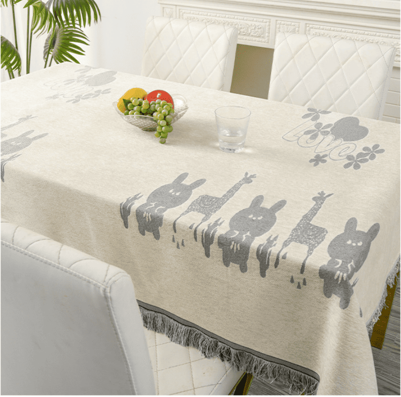 Khăn trải bàn sợt tổng hợp dệt họa tiết STF3668 31