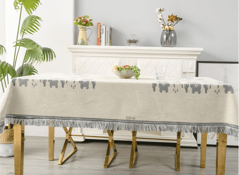 Khăn trải bàn sợt tổng hợp dệt họa tiết STF3668 33