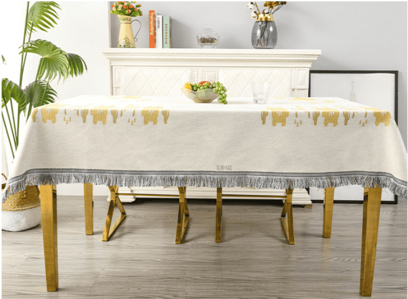 Khăn trải bàn sợt tổng hợp dệt họa tiết STF3668 36