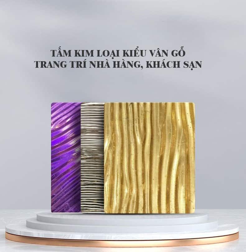 Tấm kim loại trang trí cột tường khách sạn FM5946 5