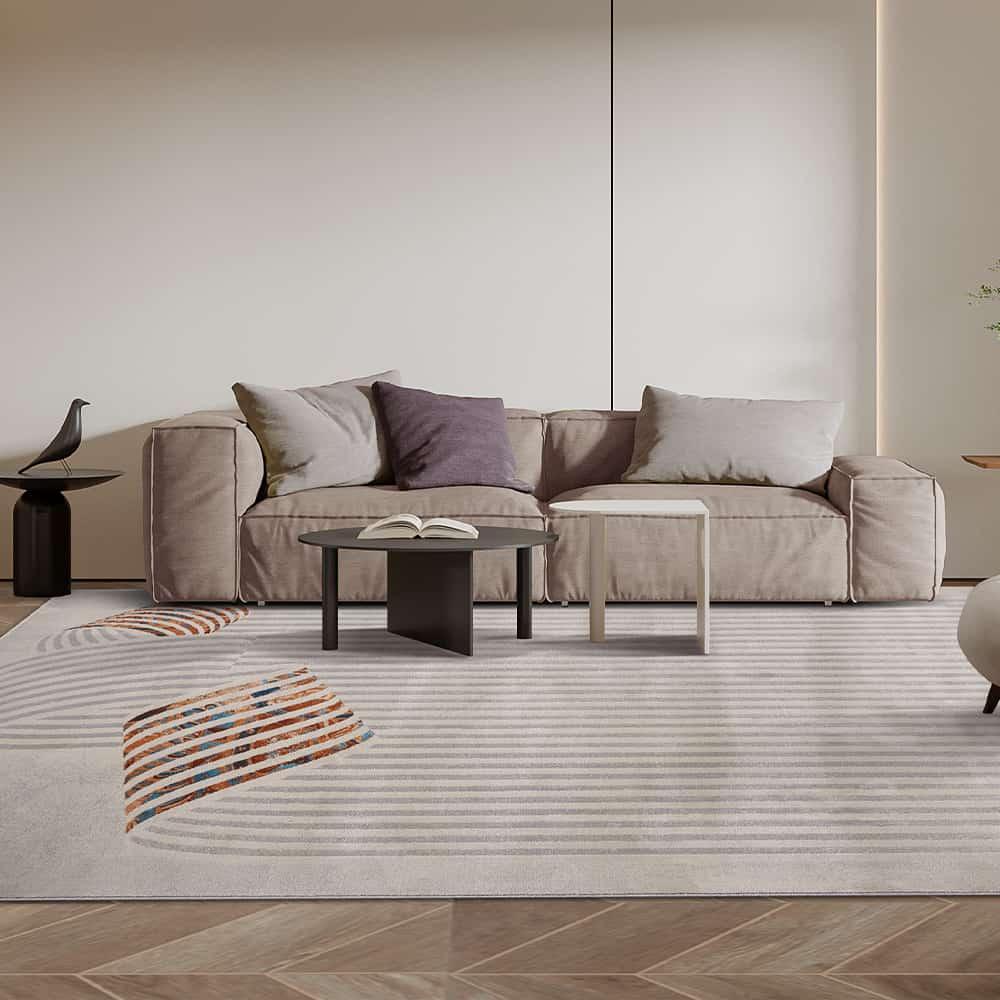 Thảm trải sàn họa tiết đan xen cổ điển FDC2893 4