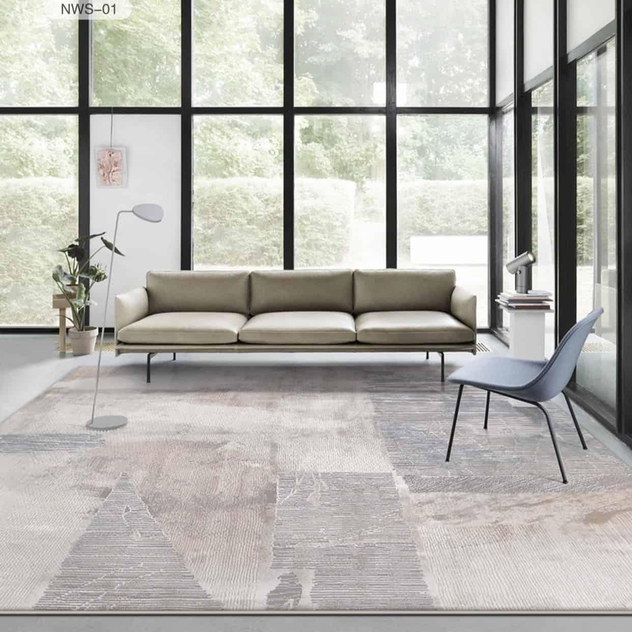 Thảm trải sàn phong cách Wabi Sabi FDC4583 7