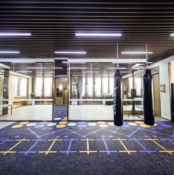 Thảm cuộn cao su phòng gym EPDM đốm bền chắc TEPCS50 17 Thảm cuộn cao su phòng gym EPDM đốm bền chắc TEPCS50 21