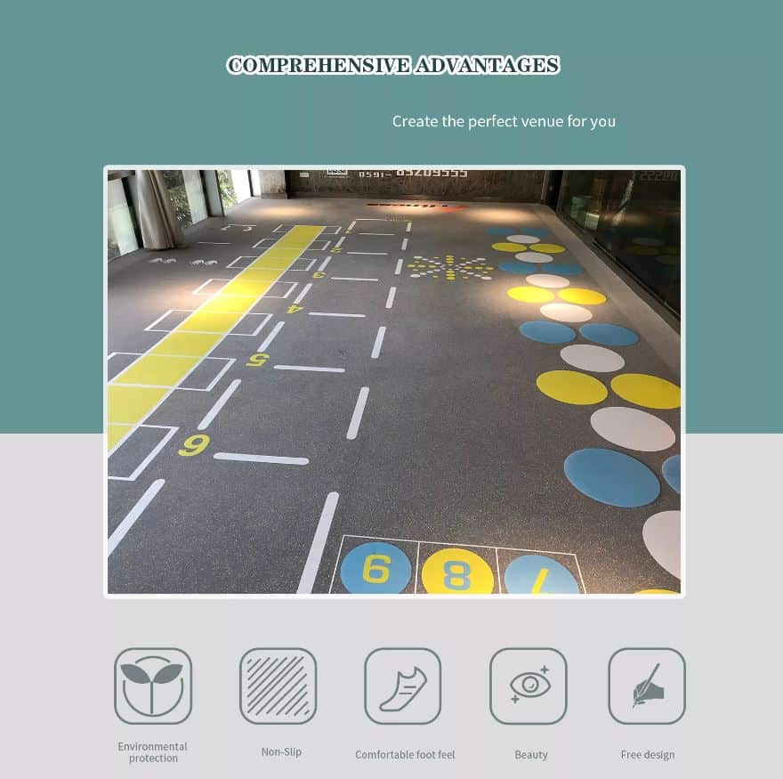 Thảm cuộn cao su phòng gym EPDM đốm bền chắc TEPCS50 13 Thảm cuộn cao su phòng gym EPDM đốm bền chắc TEPCS50 17