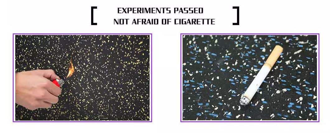 Thảm cuộn cao su phòng gym EPDM đốm bền chắc TEPCS50 12 Thảm cuộn cao su phòng gym EPDM đốm bền chắc TEPCS50 16