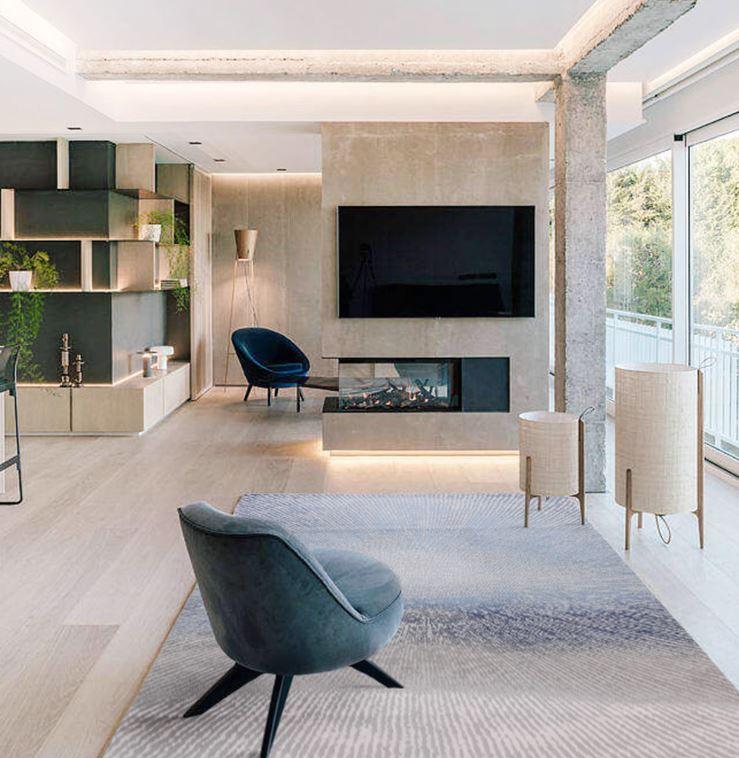 Thảm lót sàn nghệ thuật phong cách Ý YN-BJW06 6